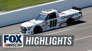 Chandler Smith victorious in Pocono over Ryan Preece  NASCAR ON FOX HIGHLIGHTS [upl. by Doowle536]