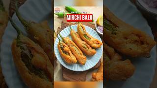 Monsoon Special Mirchi Bajji Recipe [upl. by Pallaton]