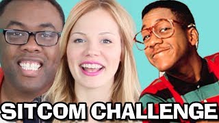 RETRO SITCOM CHALLENGE with LISBUG  Black Nerd [upl. by Nylinnej422]