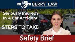 Seriously Injured in an Omaha Car Accident Steps to Take [upl. by Naryt]