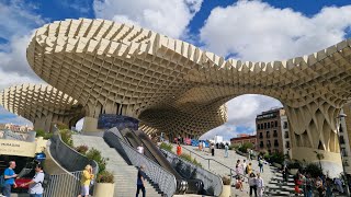 Explore the most beautiful city in Spain Neighborhood downtown walk Seville Spain 🇪🇸 [upl. by Neyud]