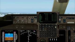 PMDG 747 FMC tutorial part2 [upl. by Arolf]