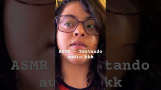 ASMR  Mic test asmr sonsdeboca asmrsounds skincare asmrtriggers asmrcommunity [upl. by Krissy]