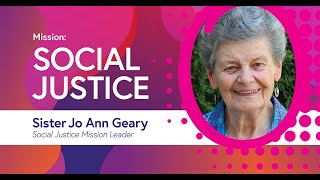 FUNdrive 2024 Mission of Love  Social Justice with Sister Jo Ann Geary [upl. by Jyoti]