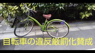 自転車の違反厳罰化賛成 [upl. by Ayaet]