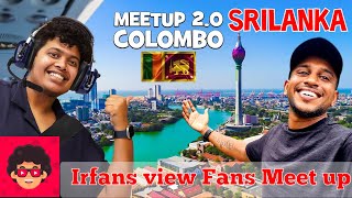 IRFAN VIEWS🔥 FANS MEET UP 2023 no1trending colombo havelockcitymall srilanka mrlocalaravinth [upl. by Heyde]