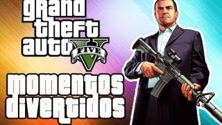 GTA V  ¡¡Momentos divertidos en GTA V XD  Montaje [upl. by Wendy81]