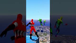 GTA 5 Epic RagdollsSpiderman Compilation Part 1 GTA 5 Euphoria Physics Fails Funny Moments [upl. by Enytsuj]