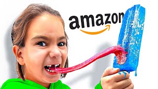 KLEINER JUNGE testet VERBOTENE AMAZON PRODUKTE für 10000€ 😱 [upl. by Maximilien]