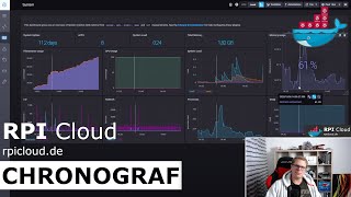 Chronograf von InfluxData  Grafana alternative InfluxDB Telegraf [upl. by Alber]