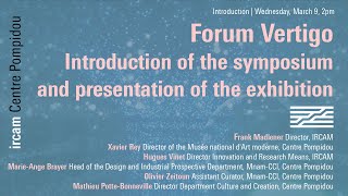 Forum Vertigo 2022 Introduction of the symposium and presentation of the exhibition [upl. by Tessy]