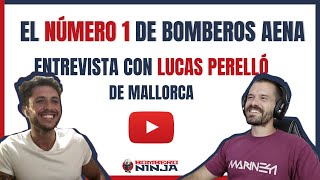 Número 1 de BOMBEROS AENA  Entrevista con Lucas Perelló Mallorca [upl. by Ahsekan]