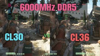 6000mhz ddr5 ram cl30 vs cl36 [upl. by Beckman]