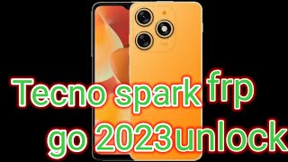 Tecno Spark Go 2023 Frp BypassUnlock Android 13  Without XShare Apps Not Installed  Without PC [upl. by Barrett]