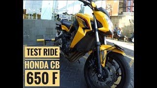 TEST RIDE HONDA CB 650 F  HONDA BIG WINGS SURABAYA  MOTOVLOGGER [upl. by Yknip125]