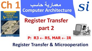 Computer Architecture  Chapter 1 Register Transfer amp Microoperation  3 Register Transfer part 2 [upl. by Isnyl]