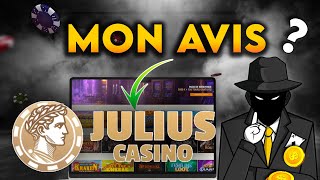 🕵🏻🔐 Mon AVIS sur Julius CASINO 🌿🎰 Bonus de 3000€  150 Free Spins 🤯 [upl. by Luann]