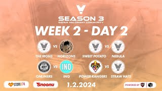 QVC Season 3  Week 2  Day 2  Weekly Tournament [upl. by Didier276]