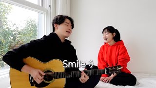 Siblings Singing Johnny Stimson  Smile  친남매가 부르는 조니 스팀슨  스마일 [upl. by Melnick]