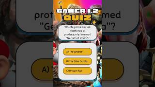 🎮 Gaming Quiz 12 🎮 gamequiz gamingquiz gamerchallenge thewitcher gaming pacman [upl. by Eidnil]