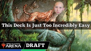 This Deck Is Just Too Incredibly Easy  Arena Cube Draft  MTG Arena [upl. by Yelssew]