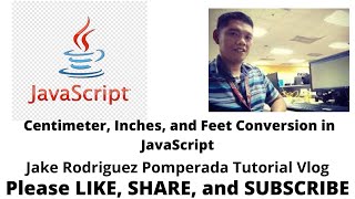 Centimeter Inches and Feet Conversion in JavaScript [upl. by Auqeenwahs]