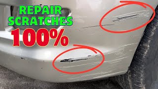 Easy Way to remove scratches from Car in 3 minutes That You Wont Believe [upl. by Tawnya]