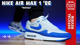 Nike Air Max 1 OG 86 Royal [upl. by Piero657]