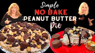 Ultimate NoBake Chocolate Peanut Butter Pie [upl. by Nnahgem820]