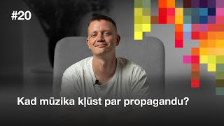 Podkāsts quotMelns uz baltaquot 20 Kad mūzika kļūst par propagandu [upl. by Gellman]