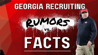 Georgia Recruiting Rumors vs FACTS [upl. by Attekram]