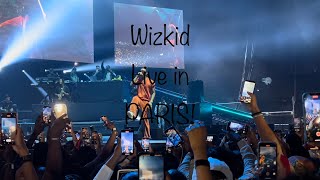 WIZKID FULL LIVE CONCERT IN PARIS BRINGS OUT OXLADE SOLDOUT ACCOR ARENA 🇫🇷 chiefoace [upl. by Leahey]