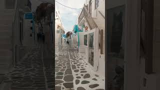 Day walk in Mykonos Cyclades Aegean Greece 2023 travel greece mykonos beach aegeansea [upl. by Sanson]