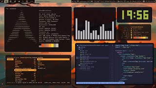 Arch Linux custom dwm rice  xorg [upl. by Kato]