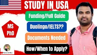 Study in USA StepbyStep Scholarship Application Process II Important Tips II In Bangla [upl. by Revilo]