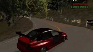 GTA San AndreasDrift Handling Mod [upl. by Eifos]