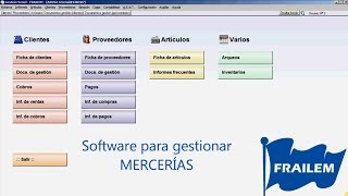 Software para gestionar Mercerías [upl. by Babette267]