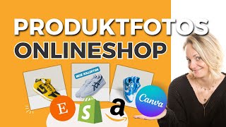 Canva Tutorial 🚀 PRODUKTBILDER für deinen Etsy Shopify ONLINESHOP erstellen [upl. by Perloff533]