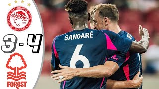 Nottingham Forest vs Olympiacos 43 All Goals amp Highlights  Friendly Match 2024 [upl. by Dnomrej]