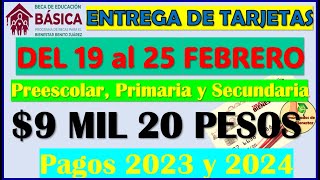 🤑NUEVA LISTA SEMANAL Recoge tu Tarjeta del Bienestar y cobra tu Beca Benito Juárez Básica🥳 [upl. by Noislla140]