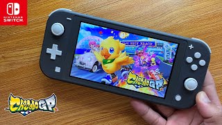 Chocobo GP Nintendo Switch Lite Gameplay [upl. by Eemla157]