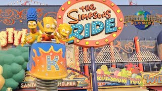 The Simpsons Ride at Universal Studios Orlando [upl. by Norbert]