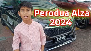 Jom test amp lihat kereta Perodua Alza 2024 😁❤️🚙 [upl. by Ita]