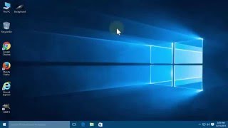 How to change desktop background image in Windows 10  Tutorial [upl. by Llenrub639]