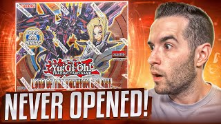 NEVER BEFORE OPENED Old Yugioh Box Lord Of The Tachyon Galaxy [upl. by Atnauqal]