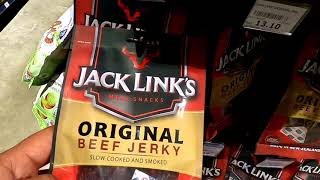 Beef Jerky Jack Links di Malaysia tiada Tanda Halal  berbeda dgn yg di Singapura [upl. by Eelamme693]