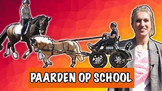 MET JE PAARD NAAR SCHOOL  Citaverde  PaardenpraatTV [upl. by Grover]