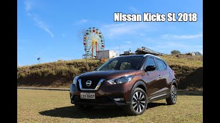 Nissan Kicks 2018 SL 16 CVT  Falando de Carro [upl. by Hassi]