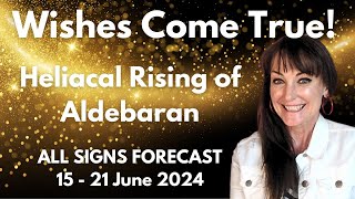 HOROSCOPE READINGS FOR ALL ZODIAC SIGNS  Heliacal Rising of Aldebaran brings BLESSING [upl. by Adnomar]