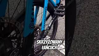 Łańcuch na krzyż Komu to potrzebne mtb mtbstunt wheelielife [upl. by Ylrebnik109]